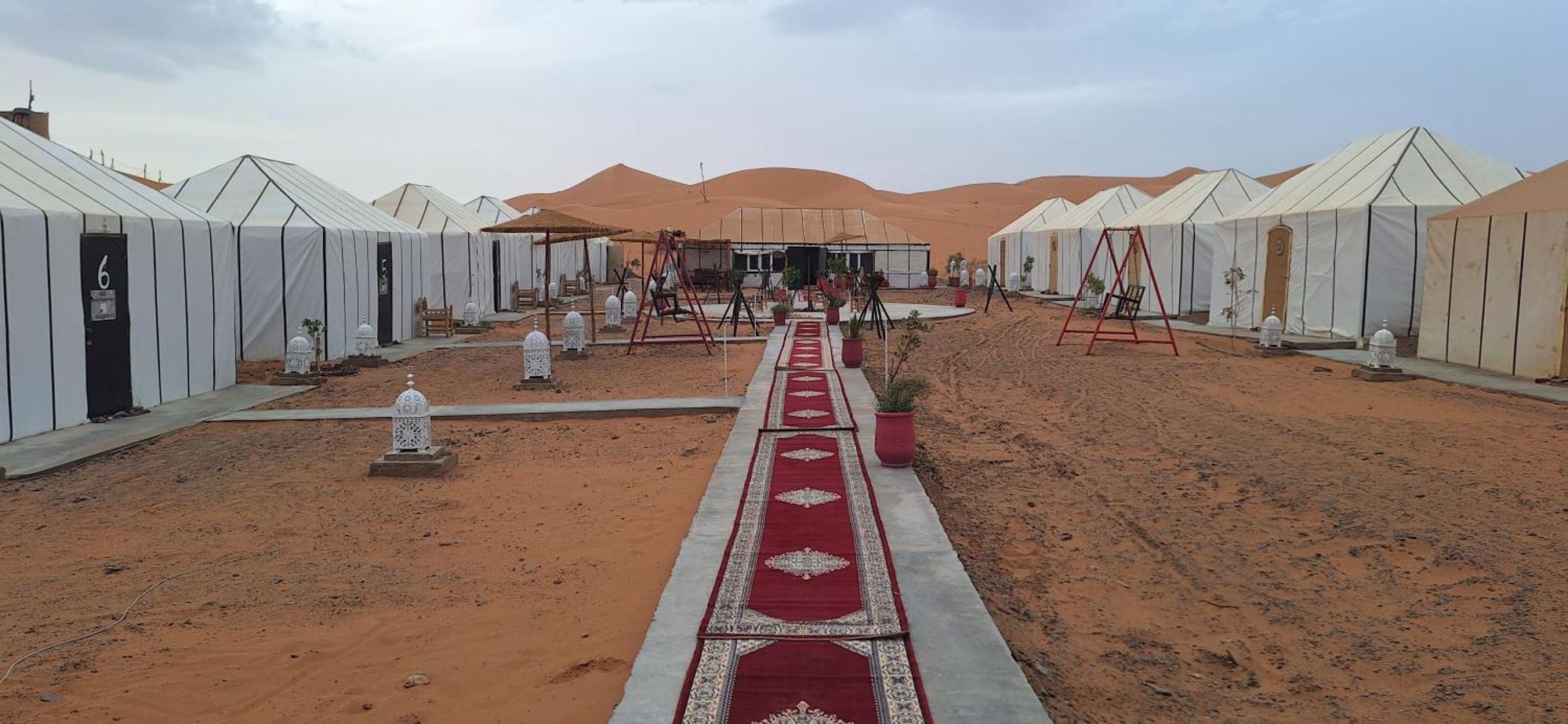 Abdo Luxury Camp With Heating Hotel Merzuga Kültér fotó